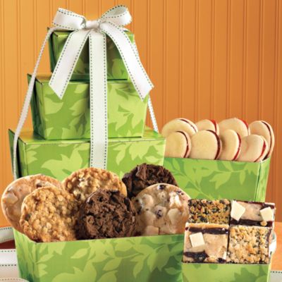 Tower of Cookies and Brownies