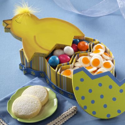 Spring Chick & Egg Gift Box