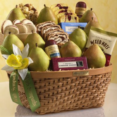 9-Star Sympathy Gift Basket with FREE Upgrade to Express Delivery