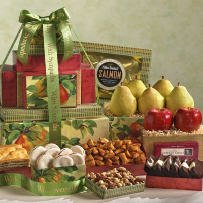 Deluxe Sympathy Gift Tower with FREE Upgrade to Express Delivery