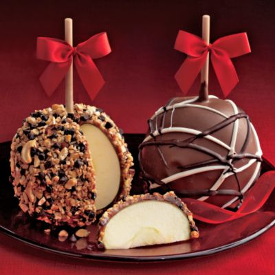 Jumbo Chocolate Caramel Apples