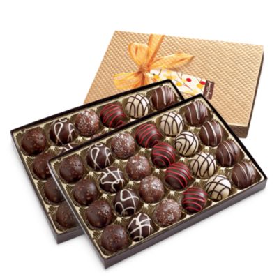 Two Boxes of Chocolate Truffles