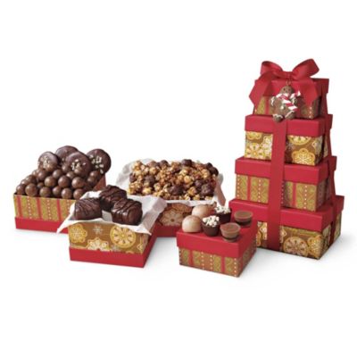 Gingerbread Gift Tower, christmas gift idea, christmas gift online, best christmas gift idea, fun christmas gift