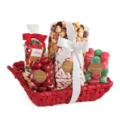 Christmas Candy Basket, christmas gift idea, christmas gift online, best christmas gift idea, fun christmas gift