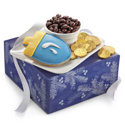 Hanukkah Sweets Gift Box, hanukkah gift idea, hanukkah gift basket, unique hanukkah gift, jewish holiday gift