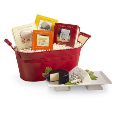 Cheese Collection in Red Tin
