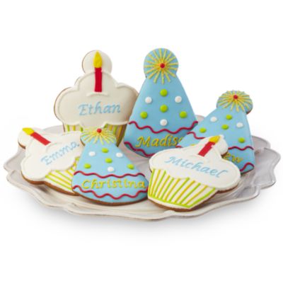 Harry & David & You Personalized Birthday Cookies, birthday gift delivery, birthday food basket, birthday dinner idea, birthday candy basket