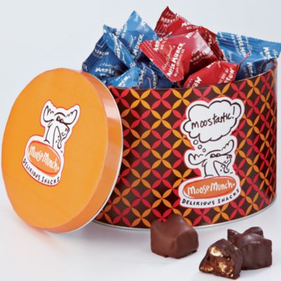 Chocolate Moose Munch Popcorn Bites Gift Tin