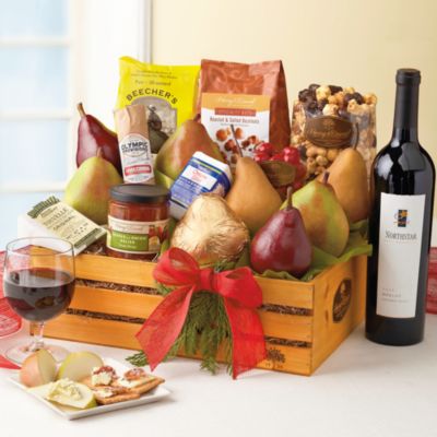Gail Simmons Gift Basket with Merlot