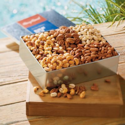 NEW Gourmet Nut Gift Tin