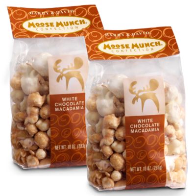 White Chocolate Macadamia Moose Munch&amp;#174 Confection &amp;#8211; 2 bags