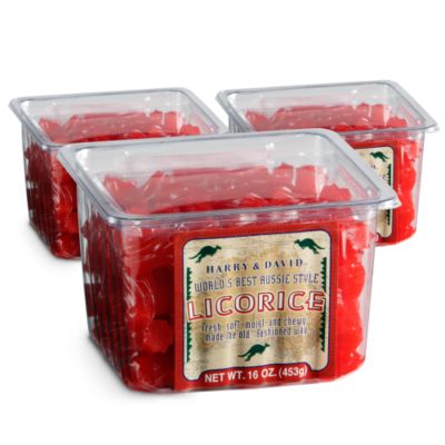 Red Aussie Licorice &amp;#8211; 3 tubs