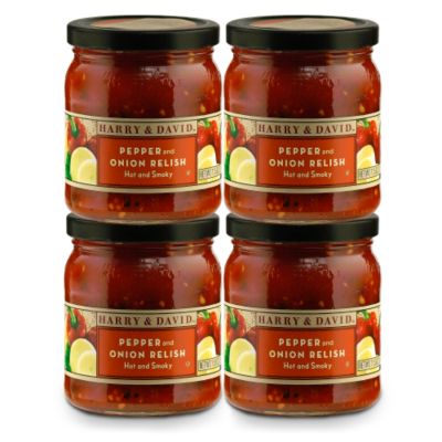 Hot and Smoky Pepper and Onion Relish &#8211; 4 jars
