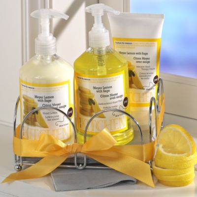 Meyer Lemon Hand Care Gift Basket