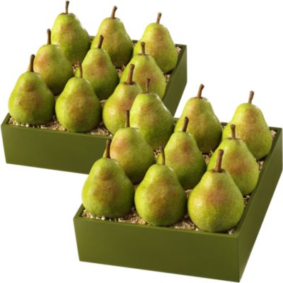 Two Boxes of Summertime Bartlett Pears