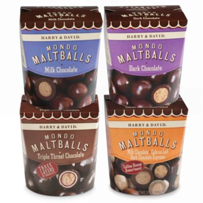Create–Your-Own: 4-pack Chocolate Maltballs Sampler