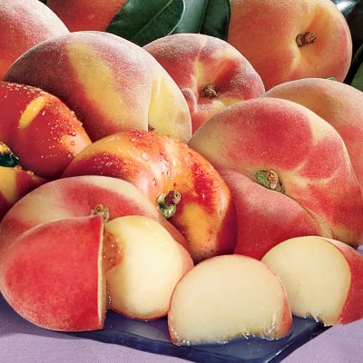 White Donut Nectarines