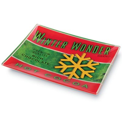 Holiday Plate, cocoa
