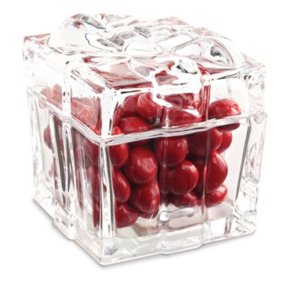 Present Candy Dish, gift basket idea, online gift basket, great gift basket, unusual gift basket