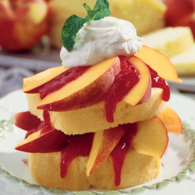 Oregold&amp;#174 Peach Melba Dessert