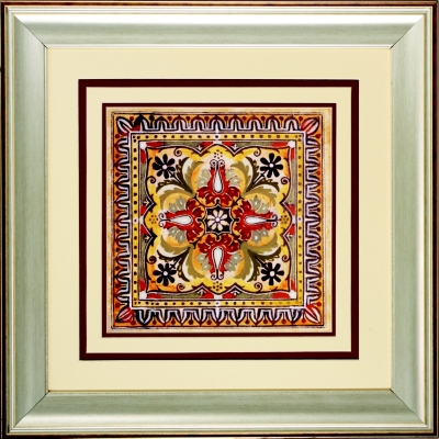 Italian Tiles Framed Art II