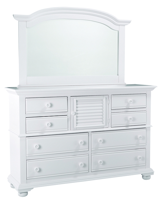 Bedrooms, Cottage Retreat II High Dresser/Mirror, Bedrooms Havertys