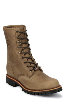 8" TAN RODEO LACE UP