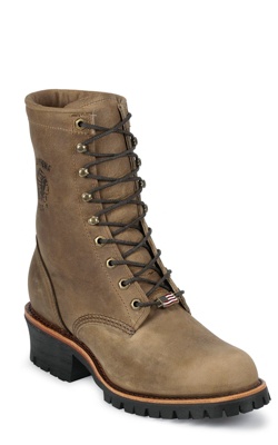 8" TAN RODEO LOGGER