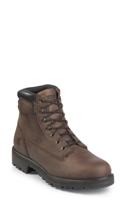 6" CHOCOLATE APACHE W/P INSULATED LACEUP