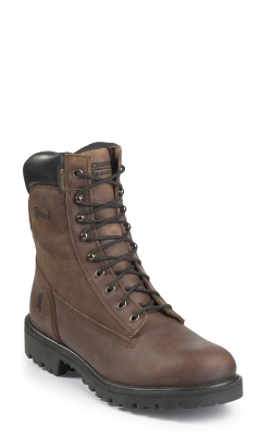 8" CHOCOLATE APACHE W/P INSULATED LACEUP
