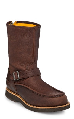 10" BRIAR BISON W/P MOCC TOE BACK ZIP