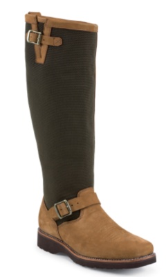 18" AGED REGINA SQUARE TOE SNAKEBOOT