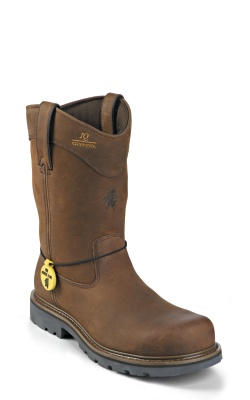 10" TOUGH BARK STEEL TOE WELLINGTON IQ