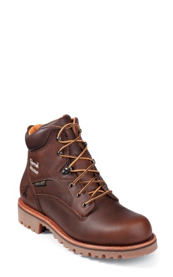 6 CUFF COLLAR W/P STEEL TOE  LACE UP