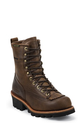 8" BAY APACHE W/P LACE TO TOE LOGGER