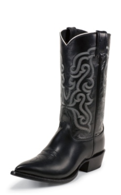 BLACK GLOSSY COW
SINGLE STITCHED WELT,HANDCRAFTED IN THE USA