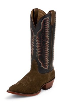 DARK BROWN SUEDED TORO
SINGLE STITCHED WELT,HANDCRAFTED IN THE USA