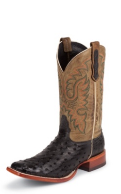 BLACK FULL QUILL OSTRICH
DOUBLE STITCHED WELT,HANDCRAFTED IN THE USA