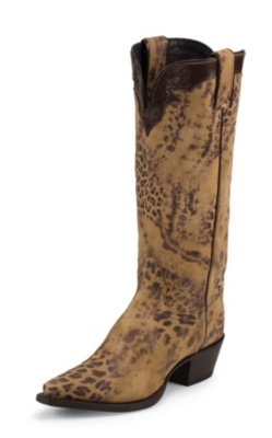 DISTRESSED LEOPARD
SINGLE STITCHED WELT