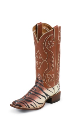 Nacona Beige & Tiger Ray Boot