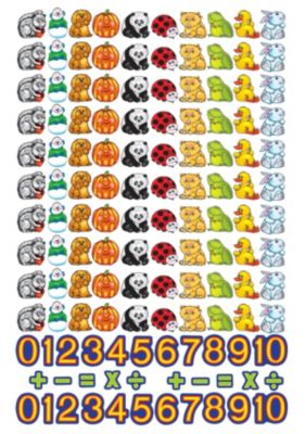 Beginners Counting Felt Set