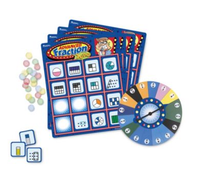 Advanced Fraction Zone Bingo