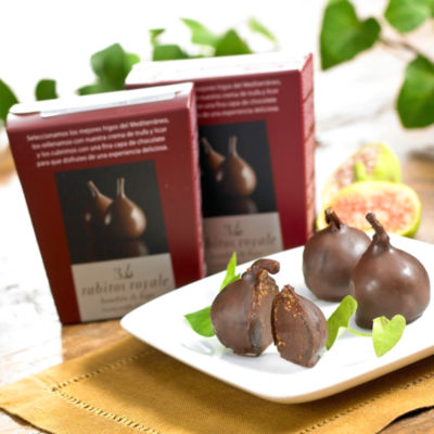 Rabitos Royale -- Chocolate Fig Bonbons (3 pieces)