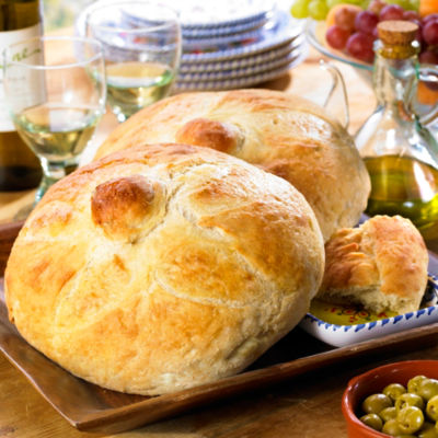Monas Gallegas Galician Bread by Peregrino (2 Large Loaves)