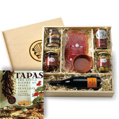 Tapas & Wine Gift Box plus Tapas Cookbook