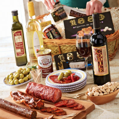 Feast of Spanish Flavor Sampler Basket