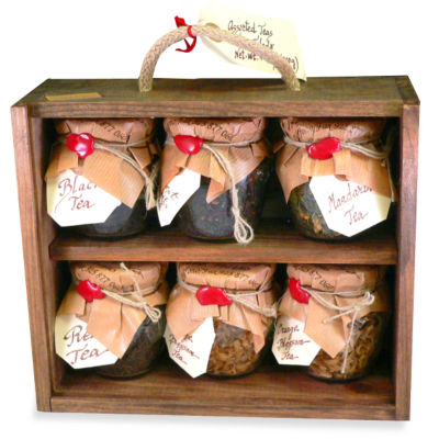 Artisan Tea Sampler Wooden Gift Box