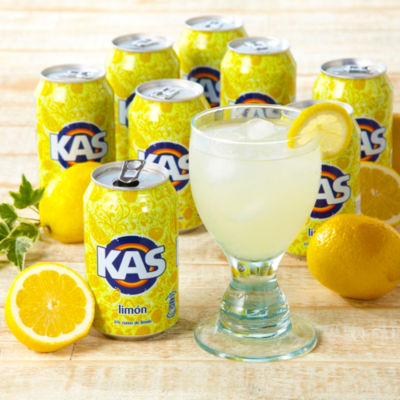 8-Pack of KAS Limon Soda