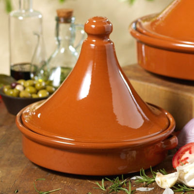 Tagine Terra Cotta Cookware (12.5 Inch Diameter)