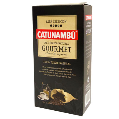 Ground 100% Natural Roast Gourmet Coffee by Catunambu (2 Bags)
